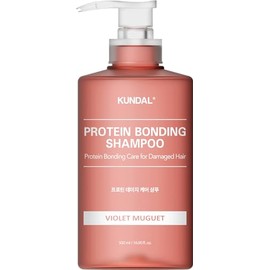 KUNDAL Protein Damage Care Shampoo #Violet Muguet Protein Bonding Shampoo 16.9 fl oz (500 ml) #Violet Muguet