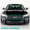 SlickMod Chrome Delete Blackout Vinyl Overlay for 2014-2017 Infiniti Q50