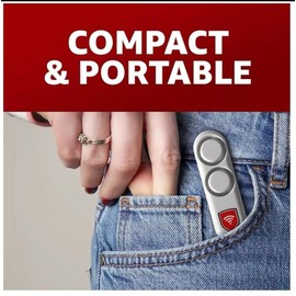 The SafeAlarm Personal Self-Defense Safety Alarm Keychain