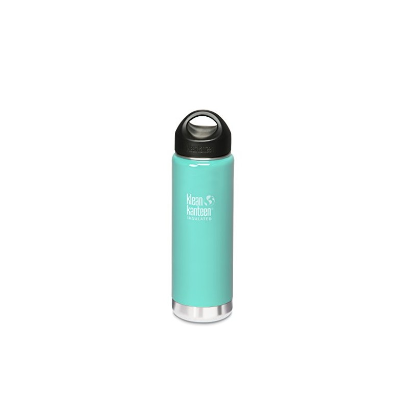 Klean Kanteen Wide Vacuum Insulated Bottle - Turquoise, 592 ml