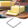KIBBEH 4 Pcs Stainless Steel Cheese Slicer with Wire Cheese