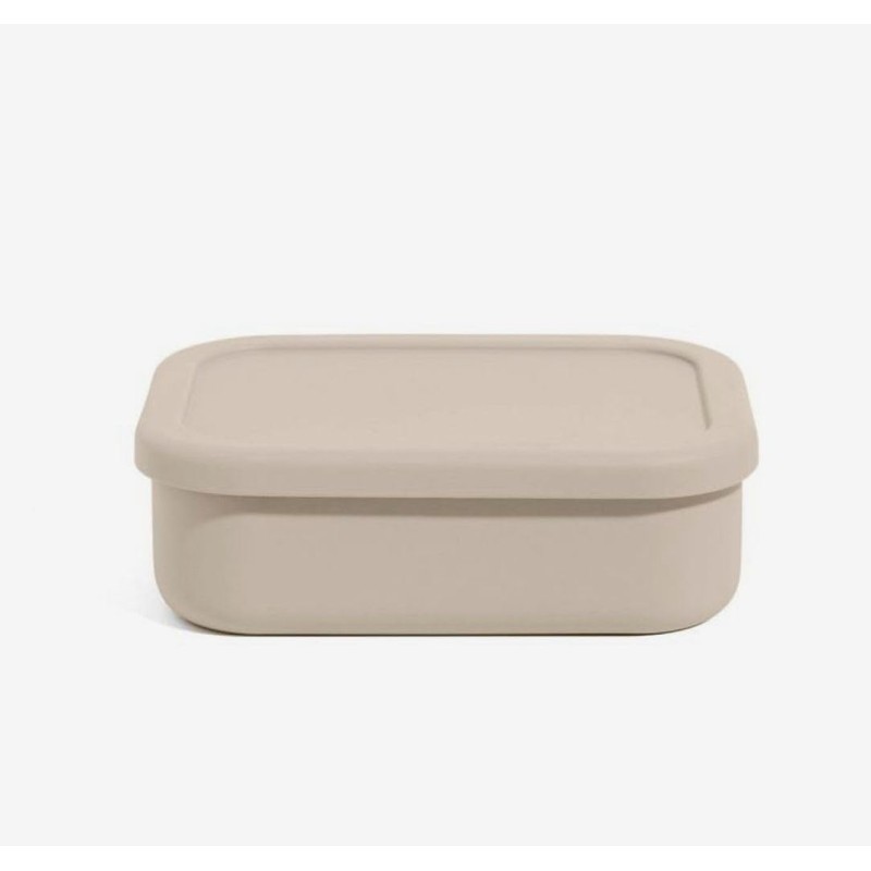 Lonchera tipo Bento de silicona BPA FREE (Blush)