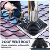 Yaocom #8 Metal Roof Vent Boot Flashing Chimney Roof Boot
