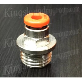 Wascomat Original Wascomat Nipple 1/4 x 4MM for Drain Valve Replacement For Part # 868812