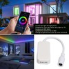 WiFi RGB Lights Controller Voice Command APP Easy Connection LED