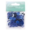 Blumenthal Lansing Blue Round Buttons Small