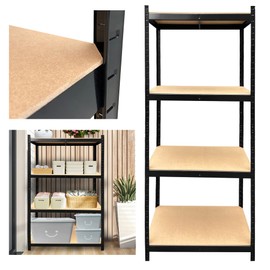 ANSIMIDA 4 Tiers Steel Shelves for Storage Heavy Duty Garage Organization Utility Shelf Rack for Books, Kitchenware, Tools Bolt-Free Assembly 31x 16x 63Inches