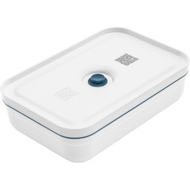 ZWILLING Fresh & Save Vacuum Lunch Box, Large, Flat, Plastic, White-La Mer