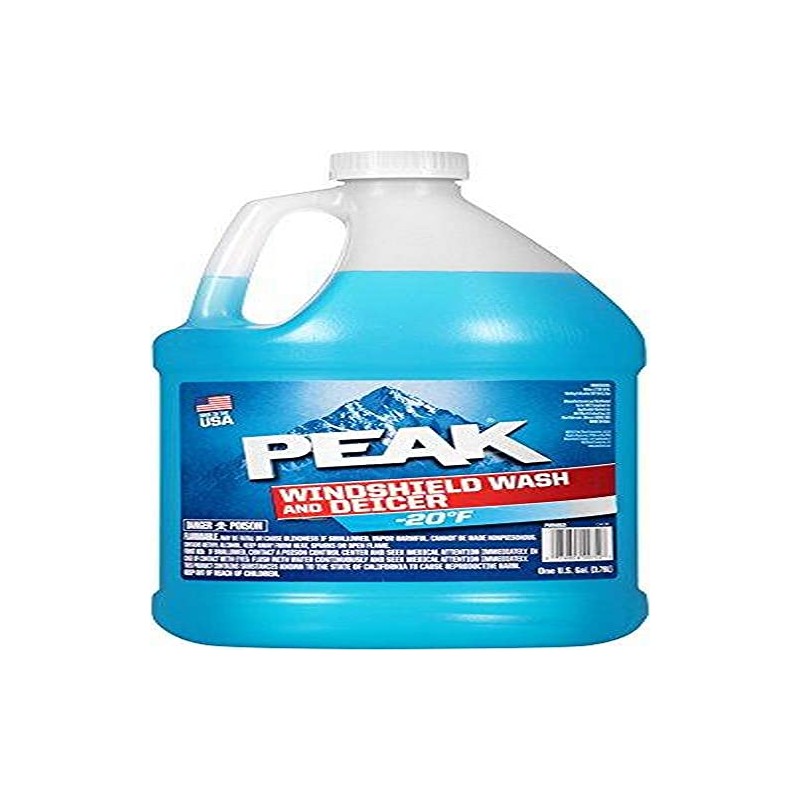 PEAK (PWN0H3) -20°F DE-ICER Windshield Washer Fluid - 1 Gallon