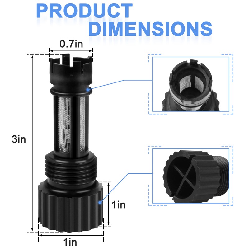 30007878A Dhw Cold Water Filter For Navien 180e NCB,NPE-240S,NCB-210 Tankless
