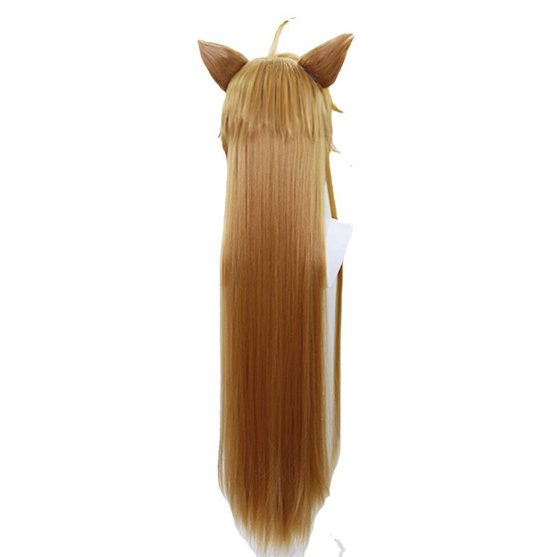 Cosplay Wig Long Straight Adjustable Exquisite Game Anime Cosplay Synthetic