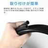 MINGTIANGH 潤滑油ホース ウォーターーホースチューブ ゴム ブラック 全長1m ガソリンホース 燃料ホース 耐水性 耐油性