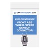 Front ABS Wheel Speed Sensor Connector for 2005 Nissan 350Z
