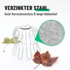 greate gutters leaf protection galvanised 87 to 100 mm adjustable