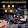Nilight Remote Battery Disconnect Switch 12V 200A Car Anti-Theft Kill