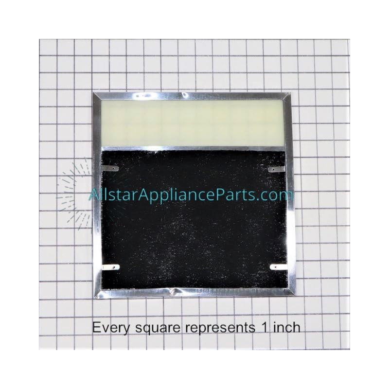 WP8190232 Range Vent Hood Filter With Light Lens
