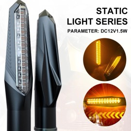 Unbranded 2pcs 12LED Universal Motorcycle Amber Turn Bike Signal Indicators Blinker Lights