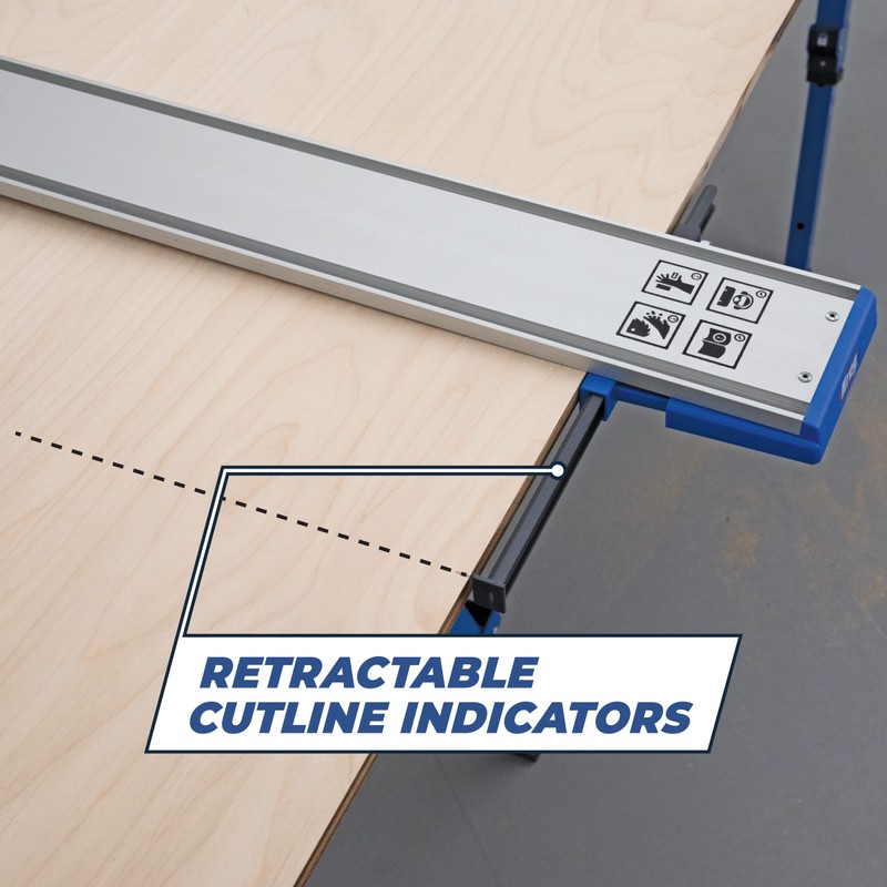 Kreg KMA4500 Straight Edge Guide-4 Ft
