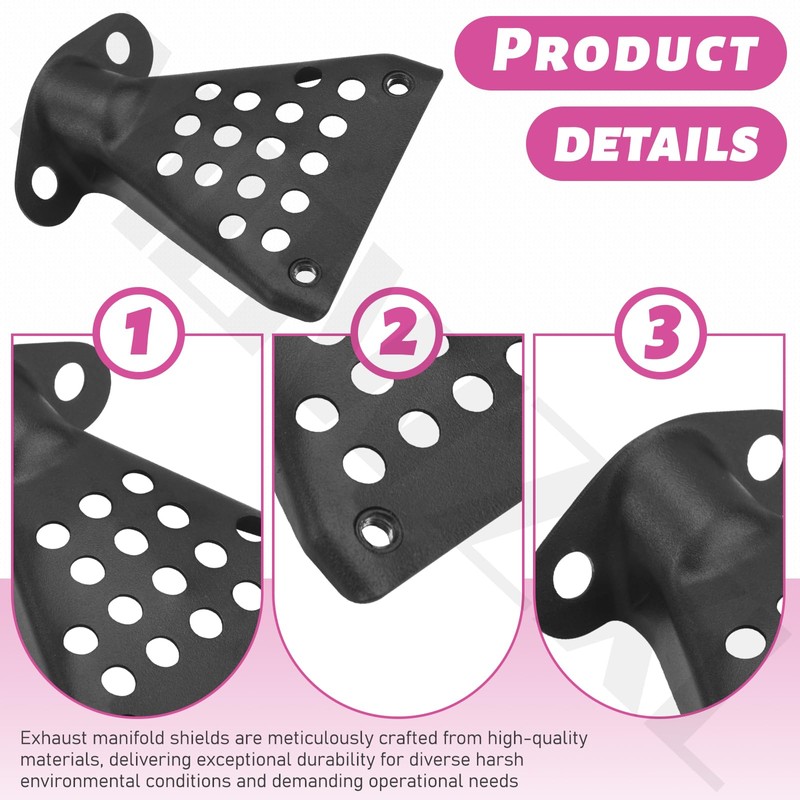 20001541 Exhaust Manifold Shield for A-riens Deluxe 24" 28" Snow