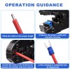 Unbranded Crimping Tool For Heat Shrink Connectors Ratcheting Wire Crimper