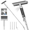 4 in 1 Window Squeegee with Water Tank,Window Cleaner Tool
