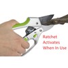 GARDEN GURU 2 in 1 Ratchet Pruning Shears Clippers –
