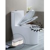 Bidet Bumper, 4PCS Height-increasing Pads, Universal Seat Bumper Kit with