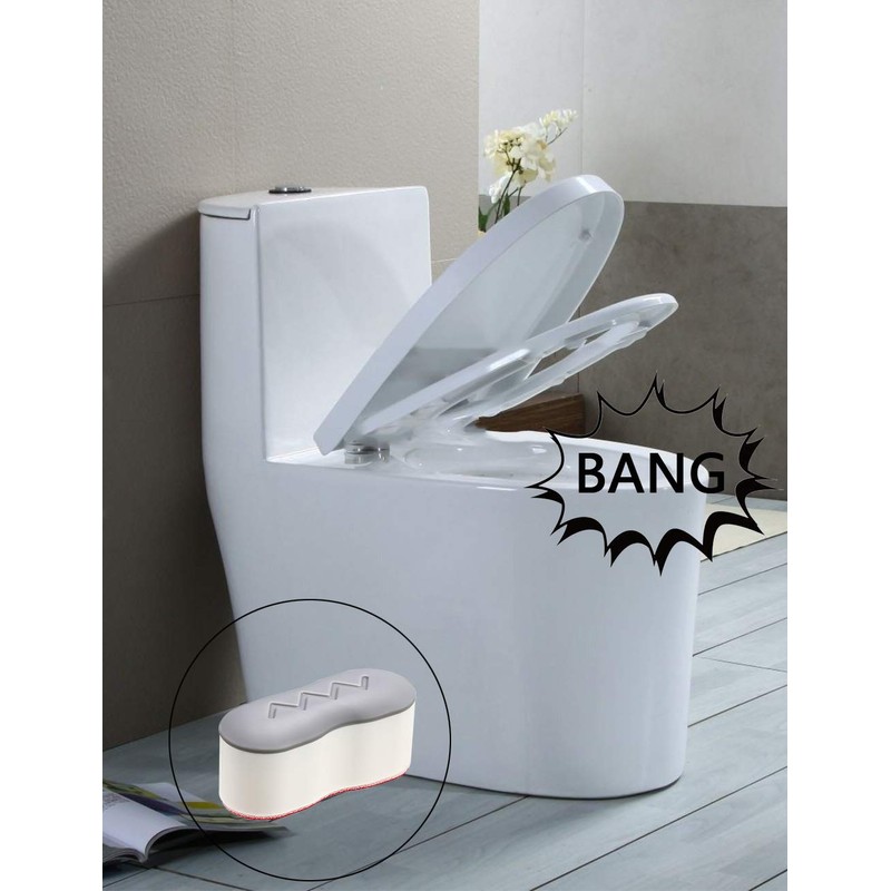 Bidet Bumper, 4PCS Height-increasing Pads, Universal Seat Bumper Kit with