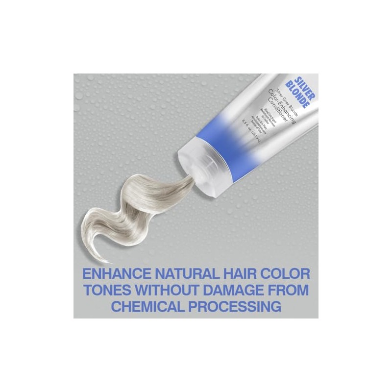 CHI Ionic Illuminate Color Silver Blonde Conditioner , 8.5 Fl