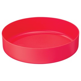 Msr Deep Dish Plate, red, small