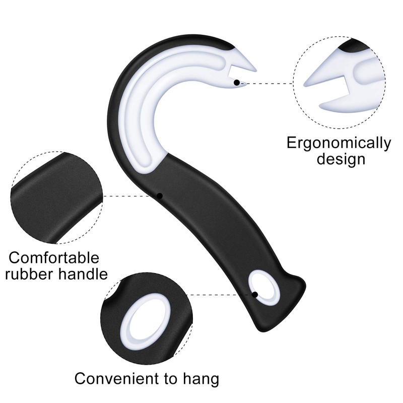 Mudder 2 Pieces Easy Open Ring Pull Can Opener for