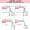 C12rtive Acrylic Nail Clipper with Magnets,Nail Clippers Acrylic Nail Cutter,Nail