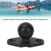 1 Inch Ball Mount Base Aluminum Alloy Rubber Universal Electronic