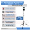 Kit Termometro Automatico Gb-100 Con Soporte Tripie V3