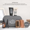 Rinse & Robust 8 Piece Beard Care Set for Men,