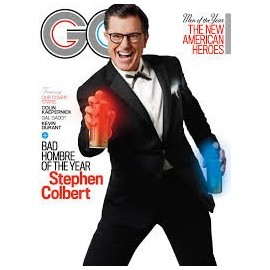GQ Magazine (December, 2017) Men of The Year Issue Stephen Colbert Cover