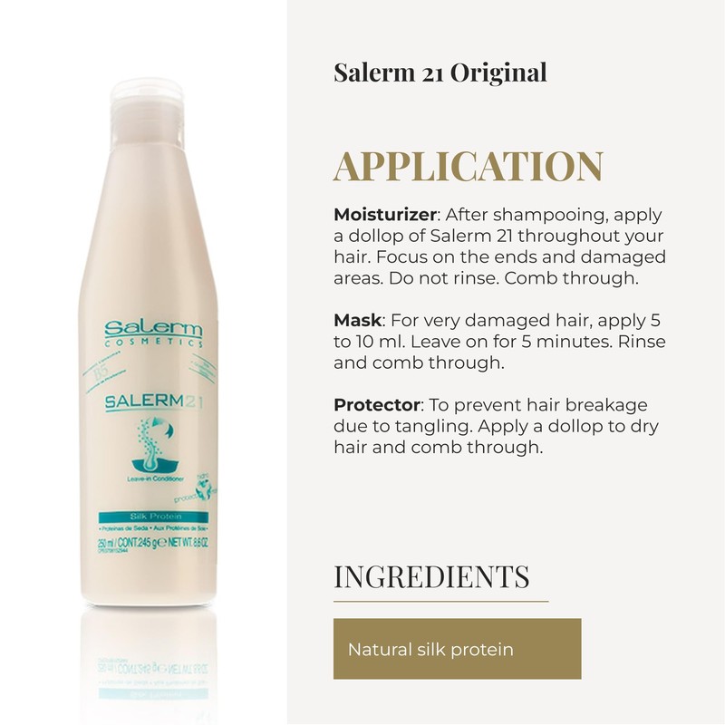 SALERM - Instant Hair Conditioner 21 Silk Protein - 250