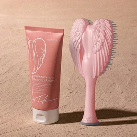 Tangle Angel Original &amp; Pastel Hairbrush + Keratin Balm 180ml, Keratin Balm + Original/Soft Touch_Blue / 탱글엔젤 오리지널& 파스텔 헤어브러쉬+케라틴 밤 180ml, 케라틴밤+오리지널/소프트터치_블루