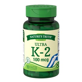 Nature's Truth Ultra Vitamin K-2 100 mcg, 50 Count (2)