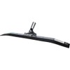 PRO SOURCE 24" Wide Petroleum-Resistant Curved-Blade Floor Squeegee: Taper Handle