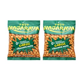 Nagaraya Crunchy Cracker Nuts 2 Pack (Garlic)