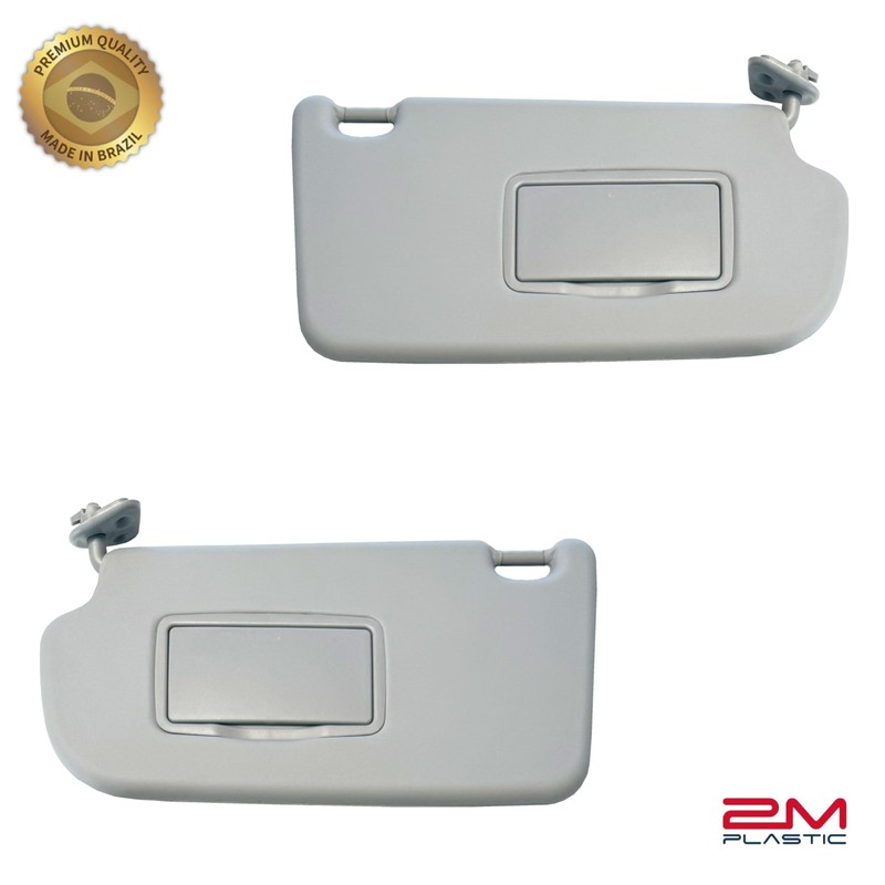 Sun Visor fist for Hyundai Tucson Pair Both Sides Gray
