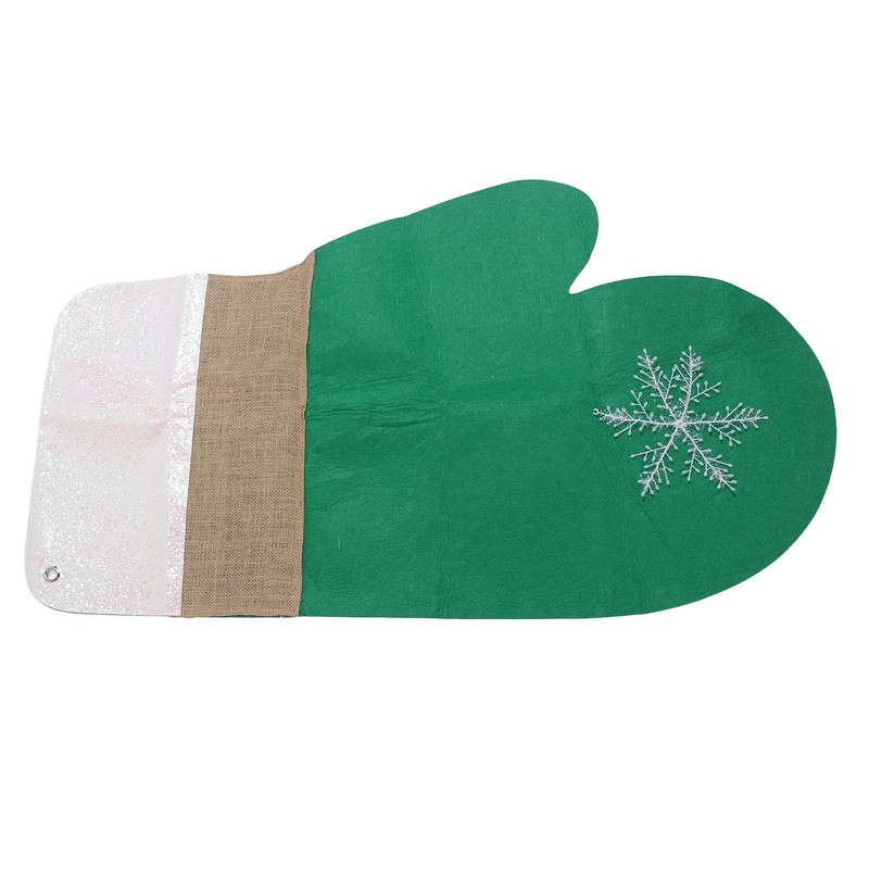 Christmas Sign Gloves Eco Friendly Reusable Christmas Front Door Decor