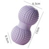 Peanut Massage Ball, Double Lacrosse Massage Roller Ball for Back