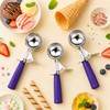 Ice Cream Scoop, Small Size Cookie Scoop with Trigger for