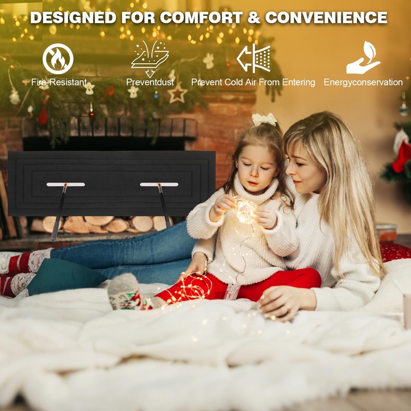 Chimney Flue Plug for 13" x 35" Rectangular Chimney Flue,