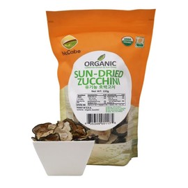 McCabe Organic Sun-Dried Zucchini - Organic Dehydrated Zucchini | Rich with Fiber & Minerals | USDA and CCOF Certified | Product of USA | 100g Pack of 3