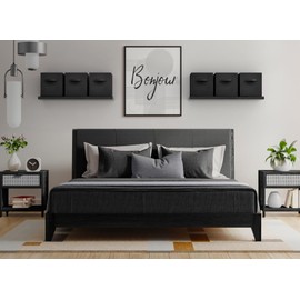 Sorbus Fabric Storage Cubes - 6 Foldable Storage Bins for Organizing Pantry, Cubbies, Toy Box - Clothes Storage & Closet Organizer - 13 Inch Collapsible Cube Baskets for Shelves with Handle