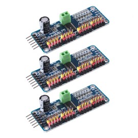 ACEIRMC PCA9685 16 Channel 12-bit PWM Servo Motor Driver IIC Module Compatible with Arduino Robot (3 Pack)