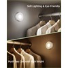 EZVALO LED Puck Lights, Rechargeable Battery Touch Light, 2.5'' Mini